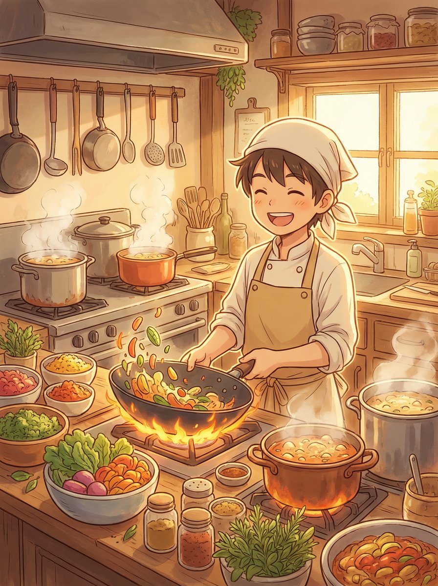 91动漫-美食动漫教程