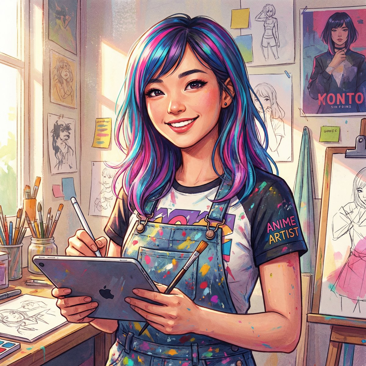 91动漫画师-苏小染